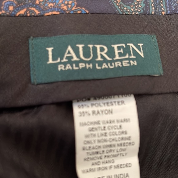 Ralph Lauren Mens pants!! One navy 5 pockets 100% cotton.  One pant dark gray - Picture 6 of 7